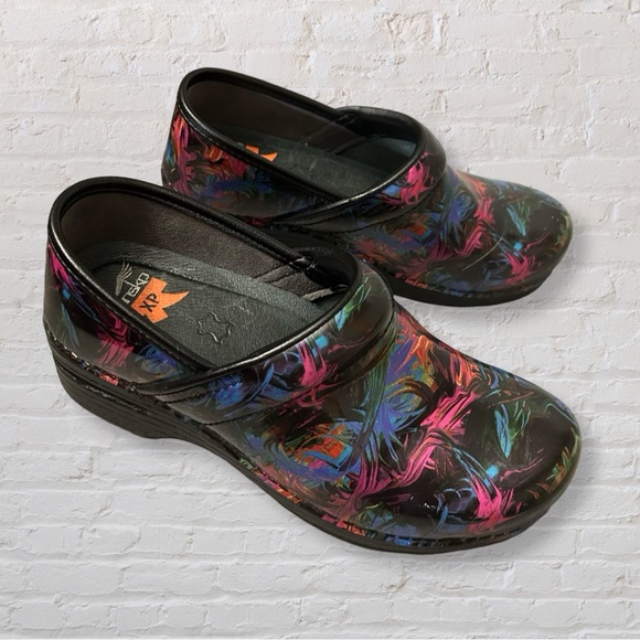 Dansko Multicolor Patterned Clogs - Picture 5 of 9